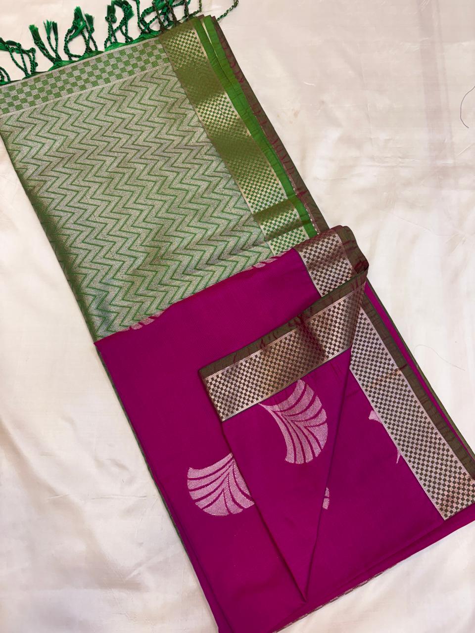 Semi Silk Tissue border