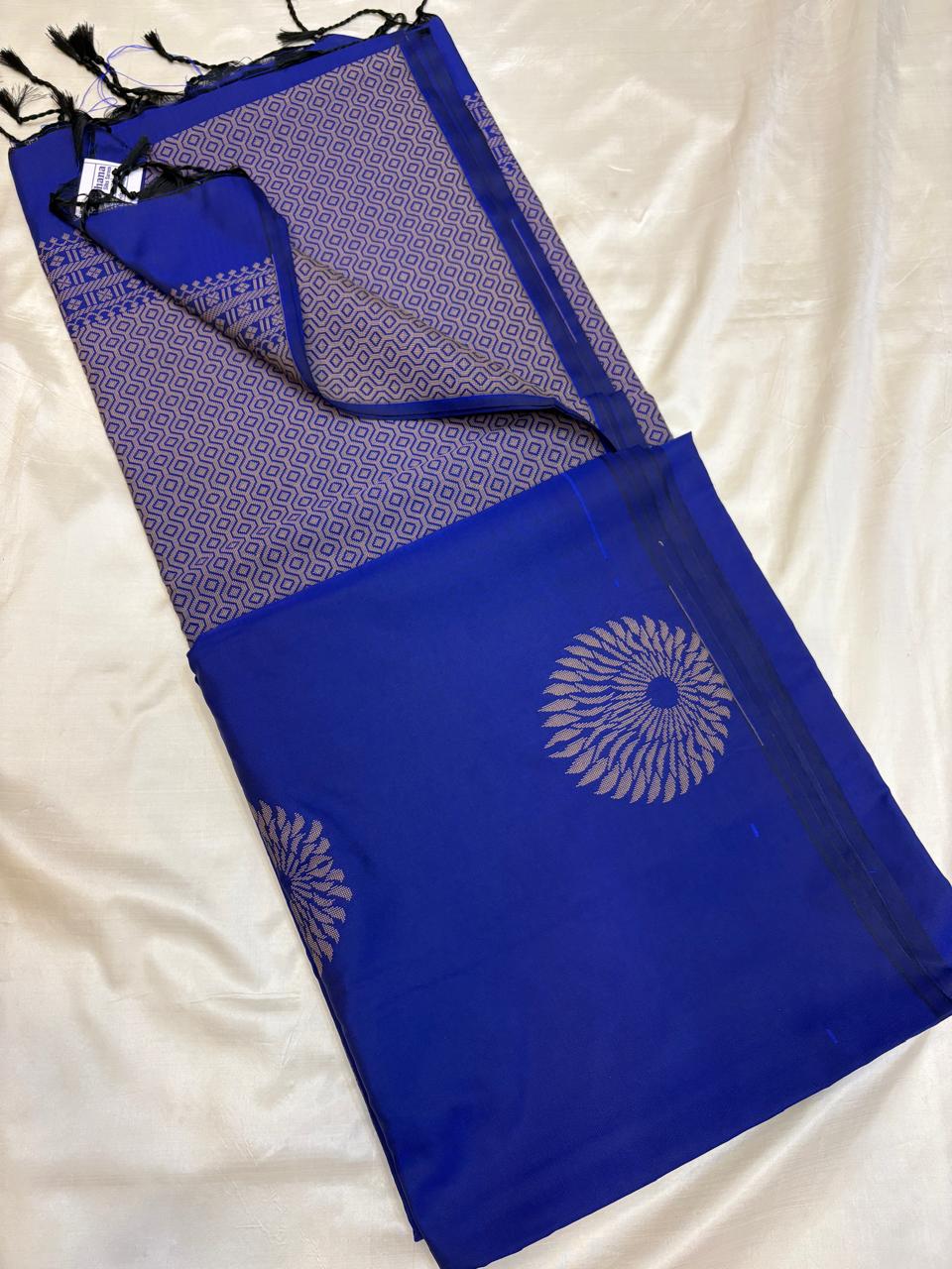 Semi silk Brocade Blouse