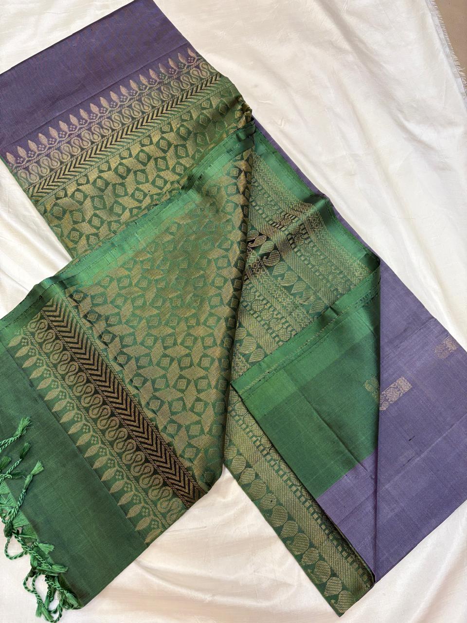 Turning soft silk