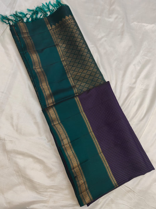Rettapet Borders - Uppada silk