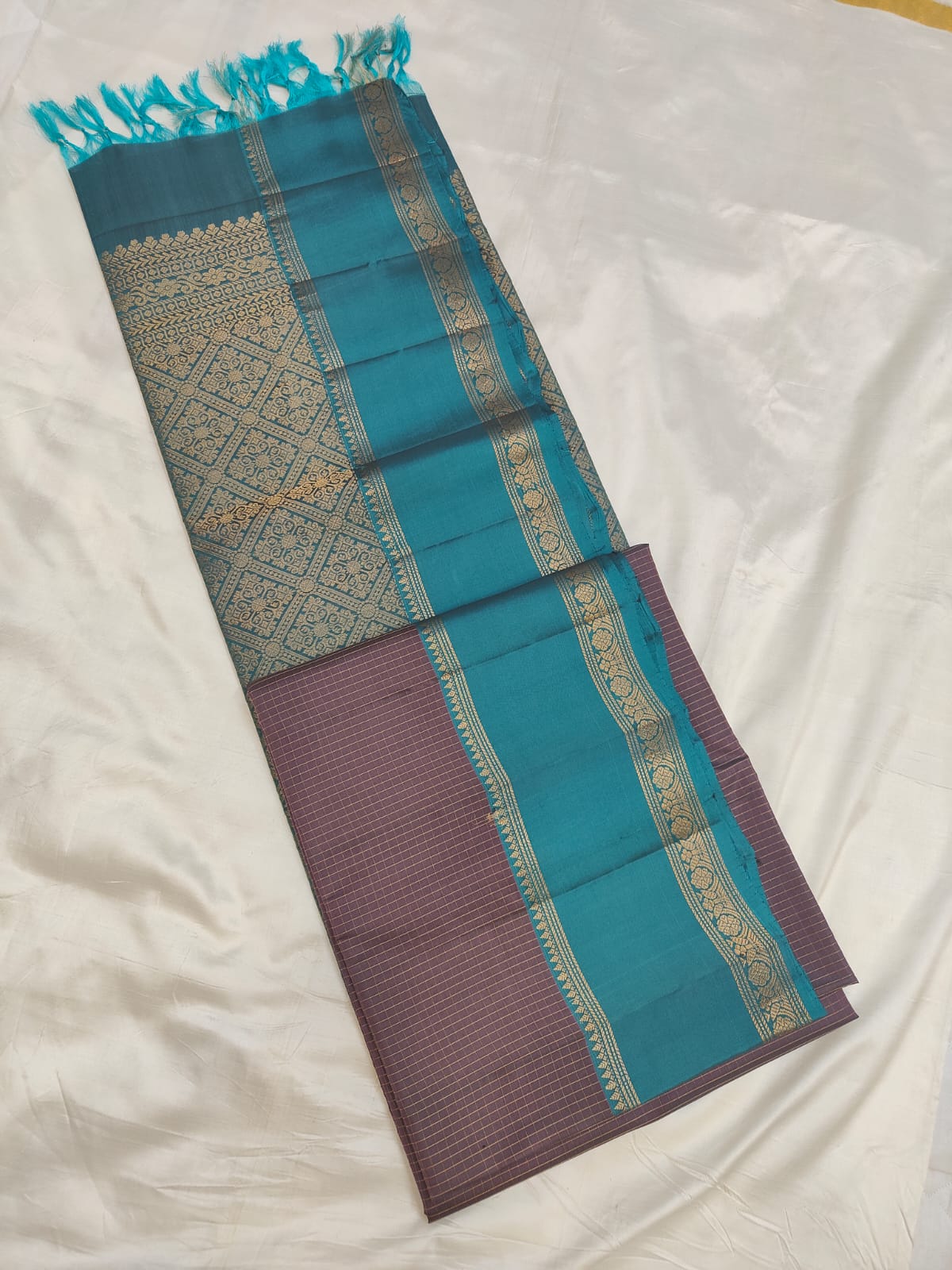 Rettapet Borders - Uppada silk
