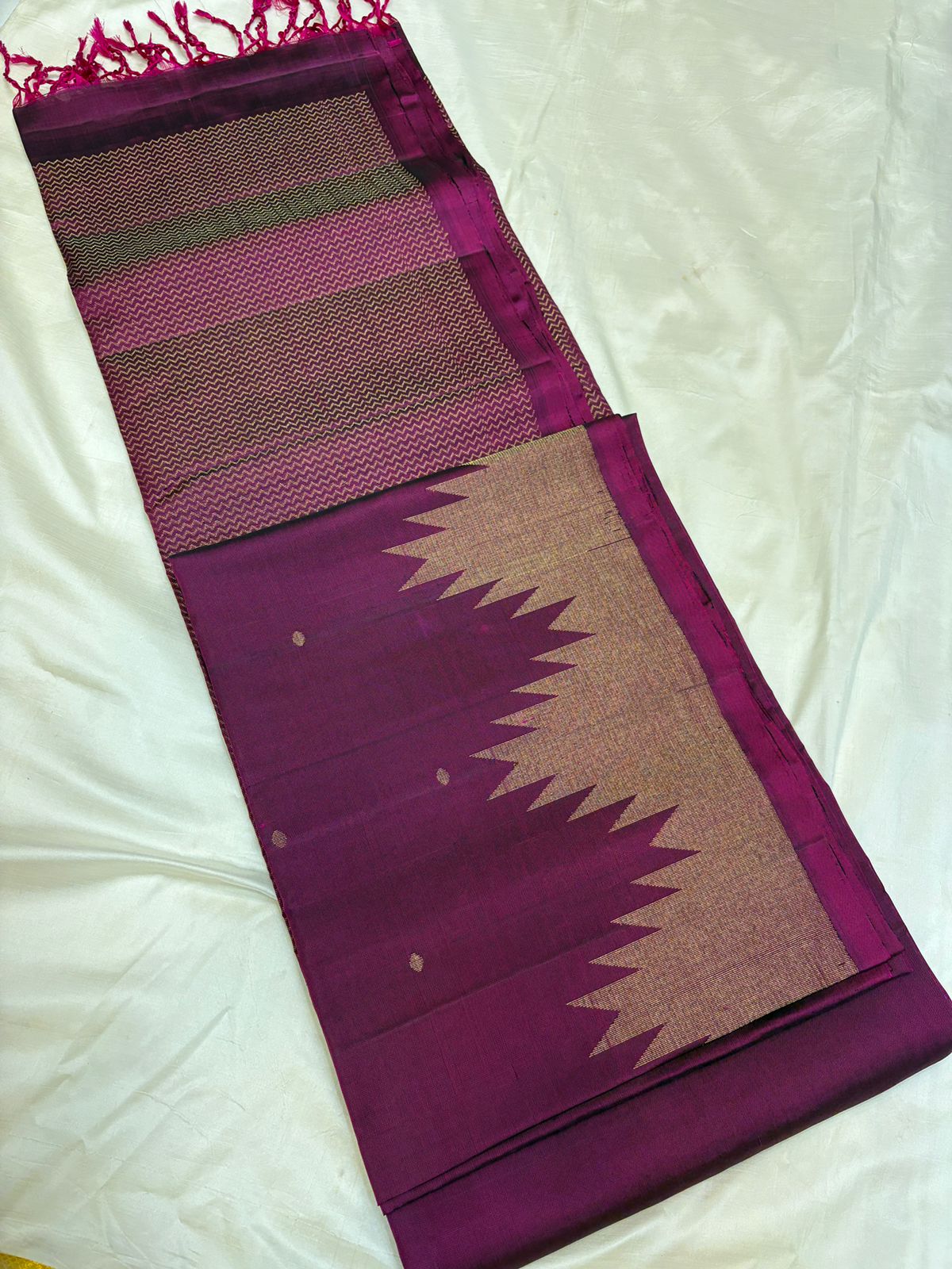 Temple Border Soft Silk