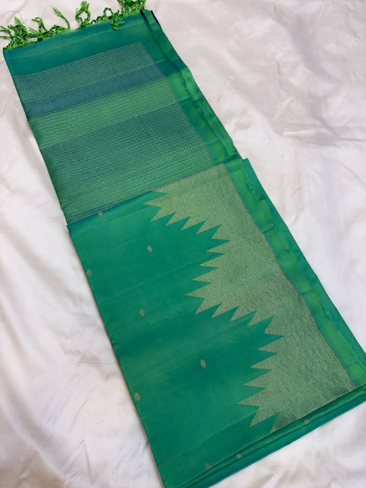 Temple Border Soft Silk