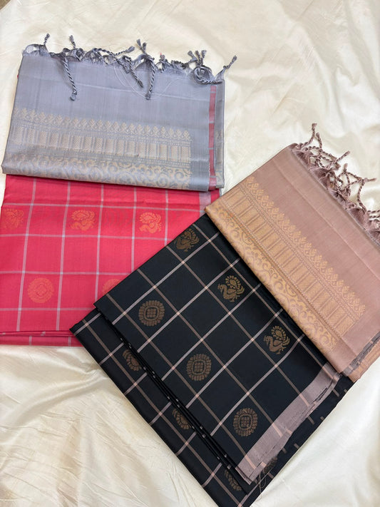 Soft Silk Checks