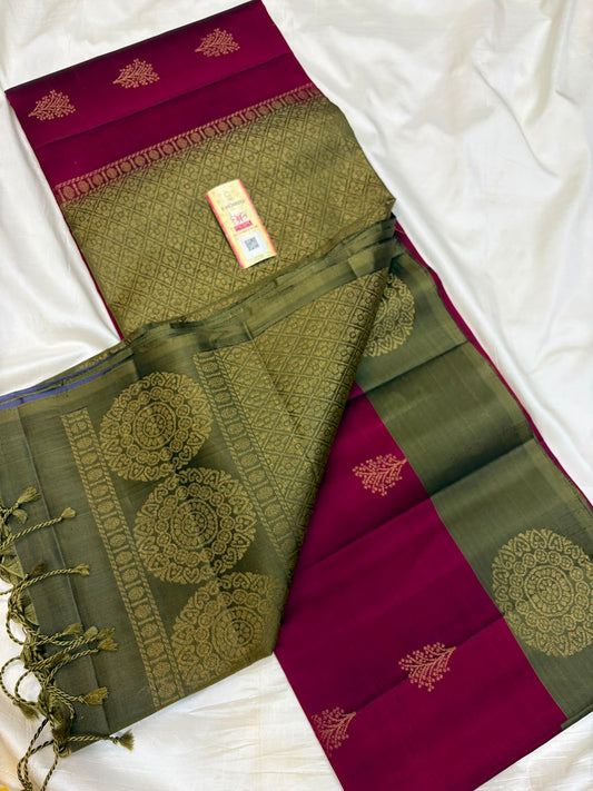 Handloom soft silk