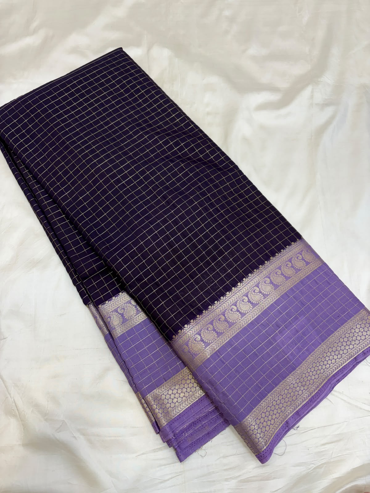 Semi Mysore crepe silk