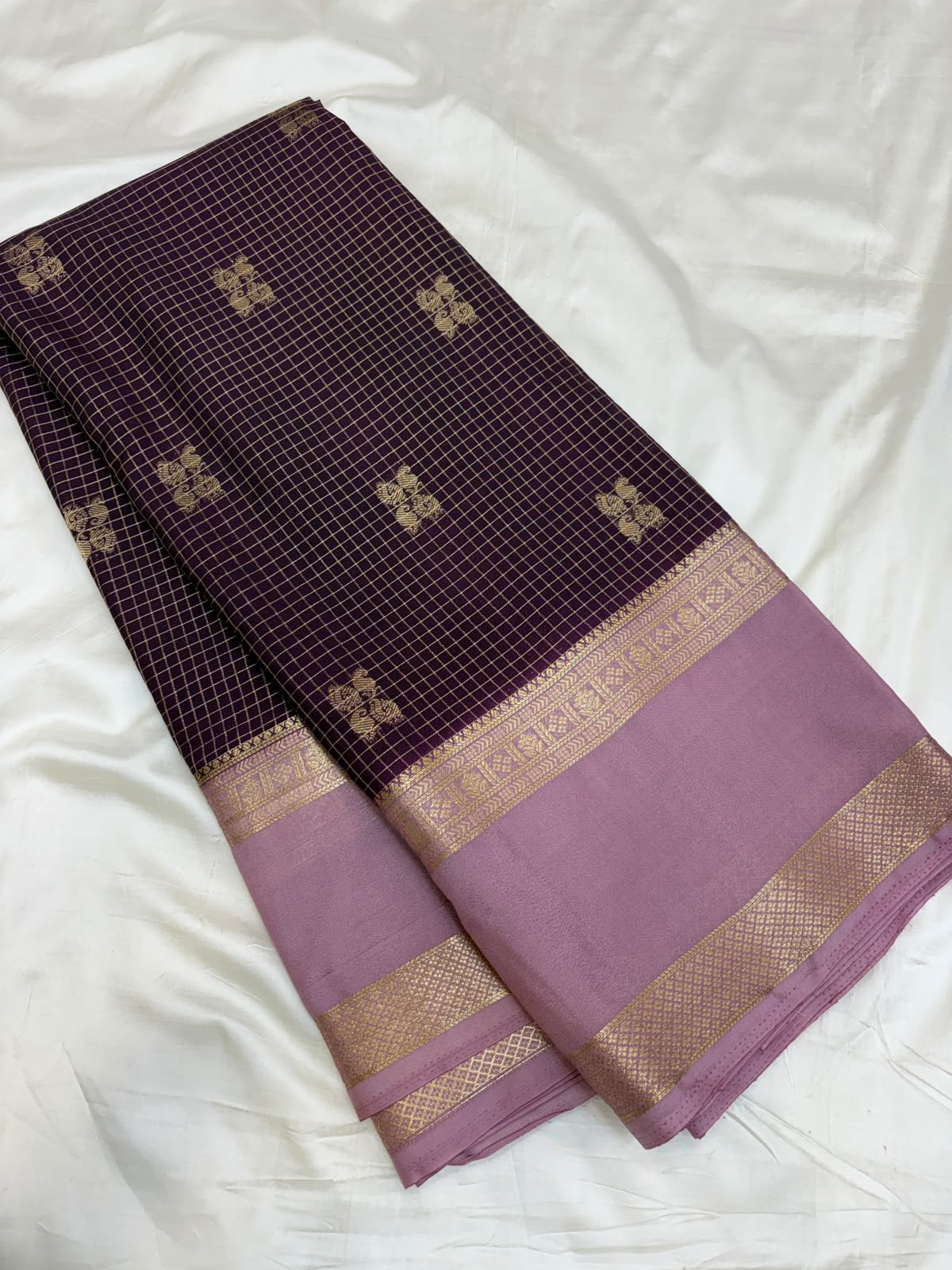 Semi Mysore Crepe silk