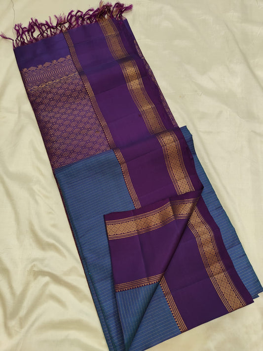 Rettapet Borders - Uppada silk