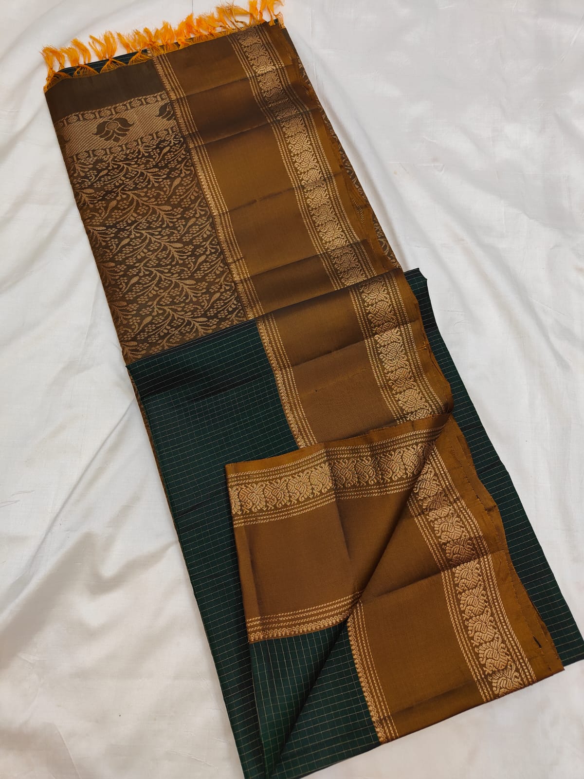 Rettapet Borders - Uppada silk