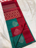 Contrast Border Soft Silk