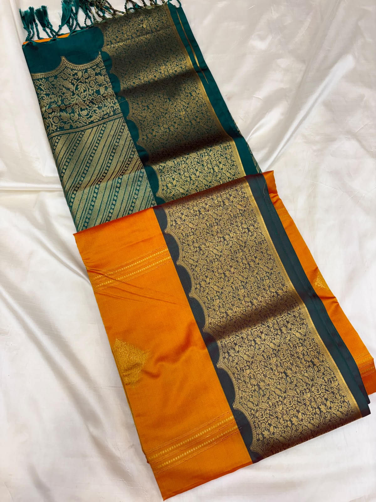 Semi soft silk