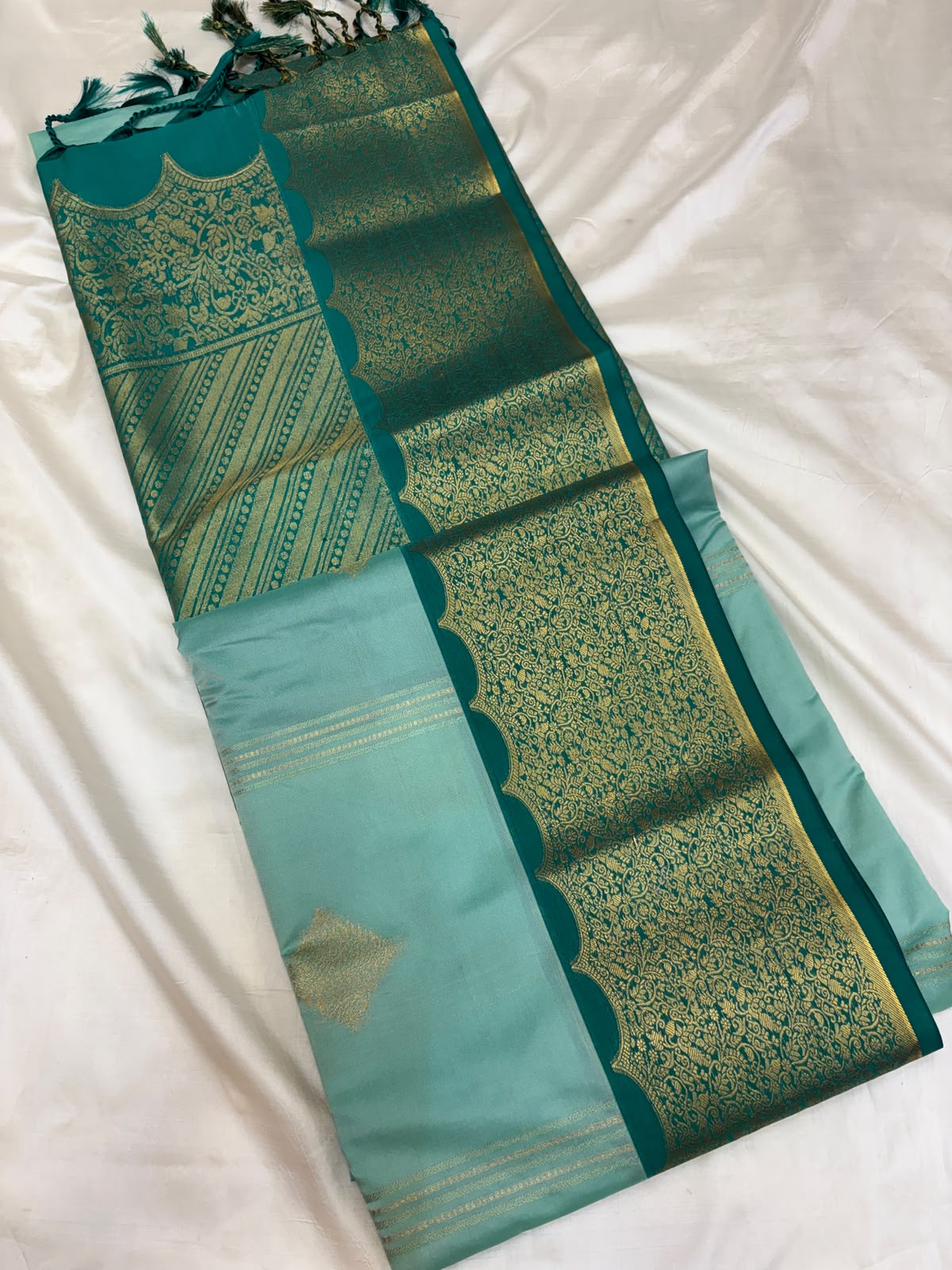 Semi soft silk