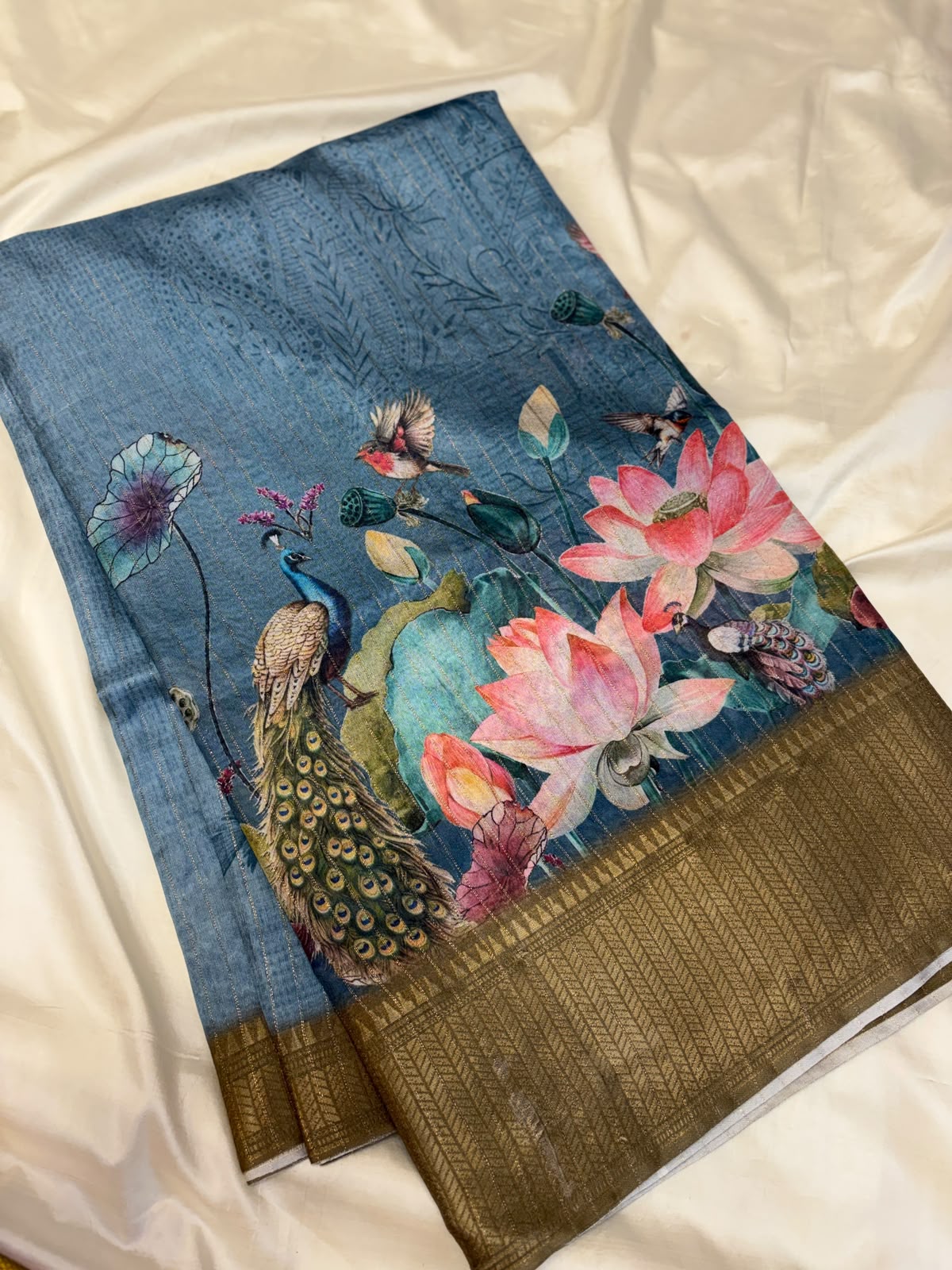 Digital printed Sarees