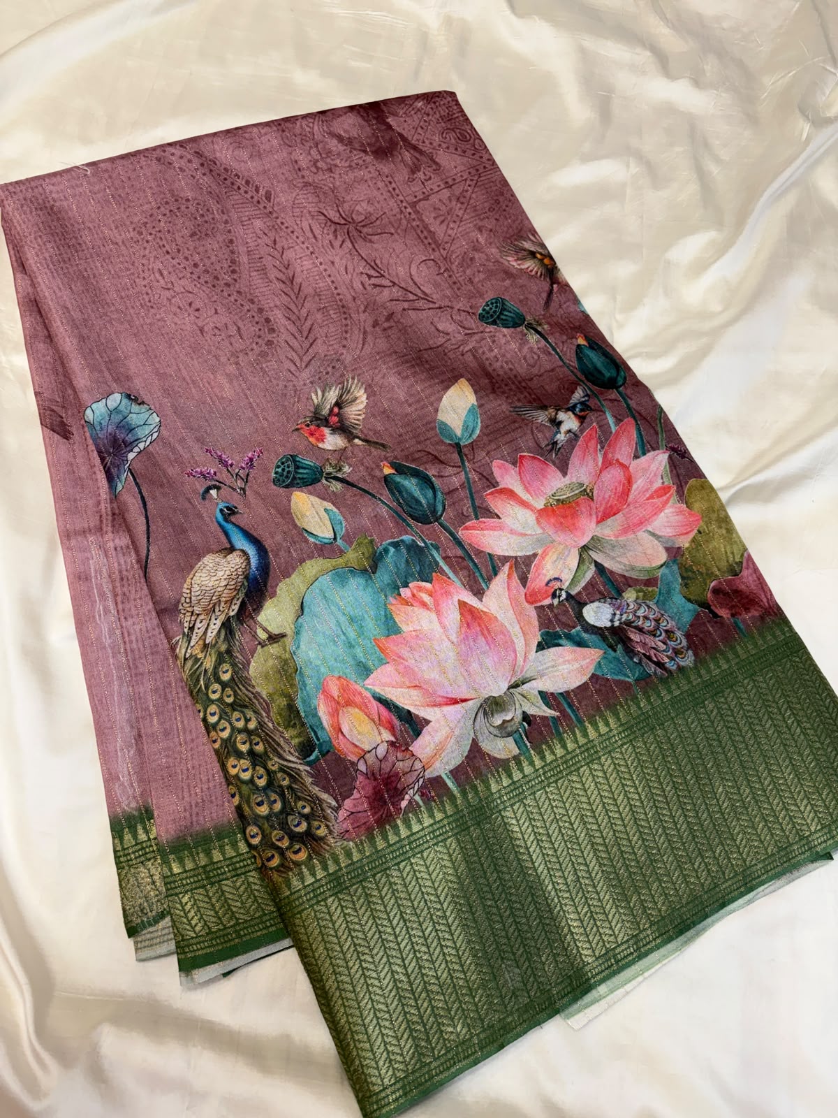 Digital printed Sarees