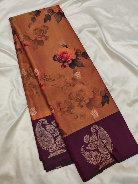 Digital Printed Semi silk