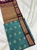 Minimal border semi soft silk