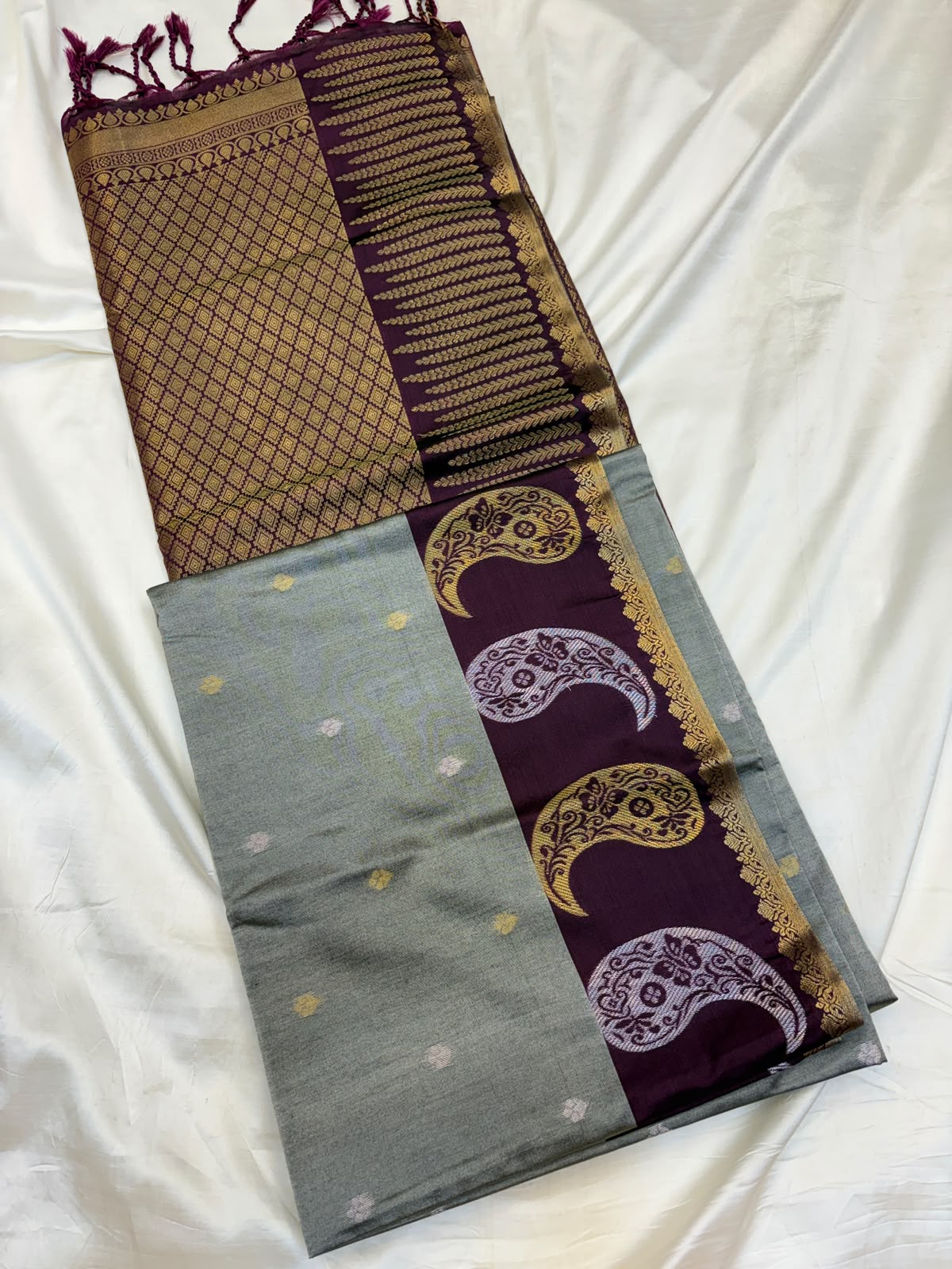 Semi soft silk