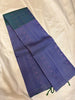 Handloom soft silk Self checks