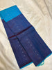 Handloom soft silk Self checks