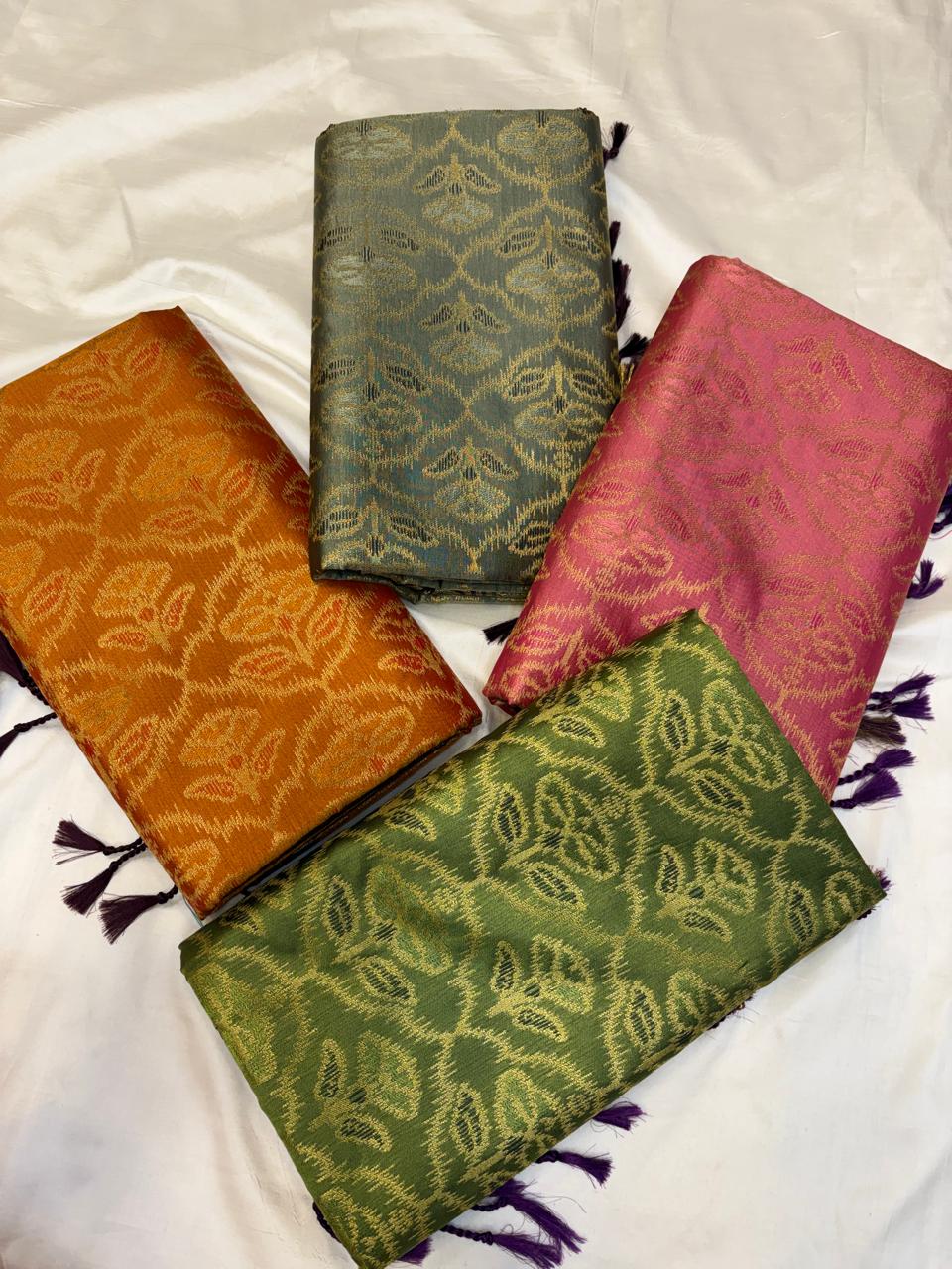 Brocade soft silk