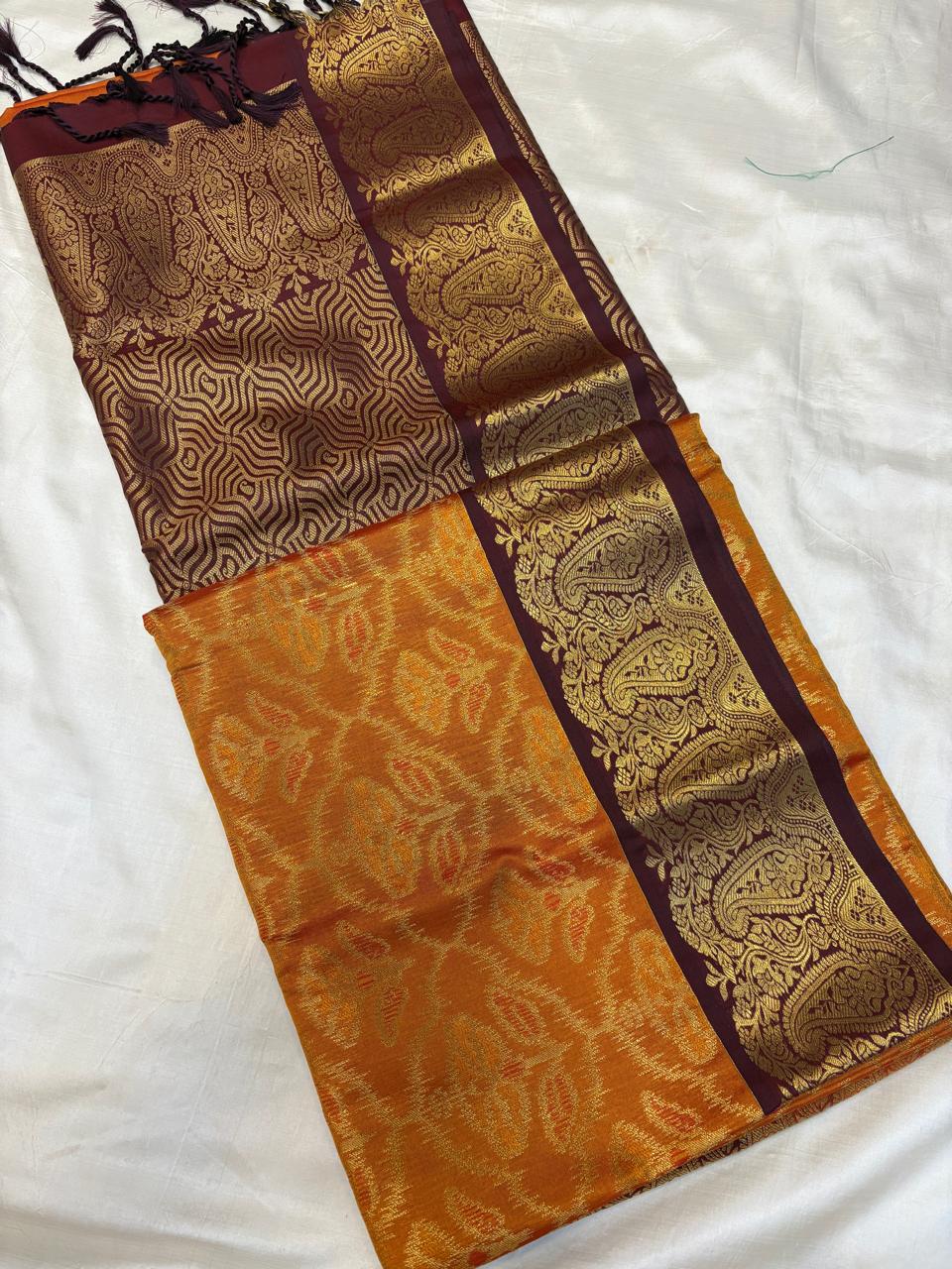 Brocade soft silk