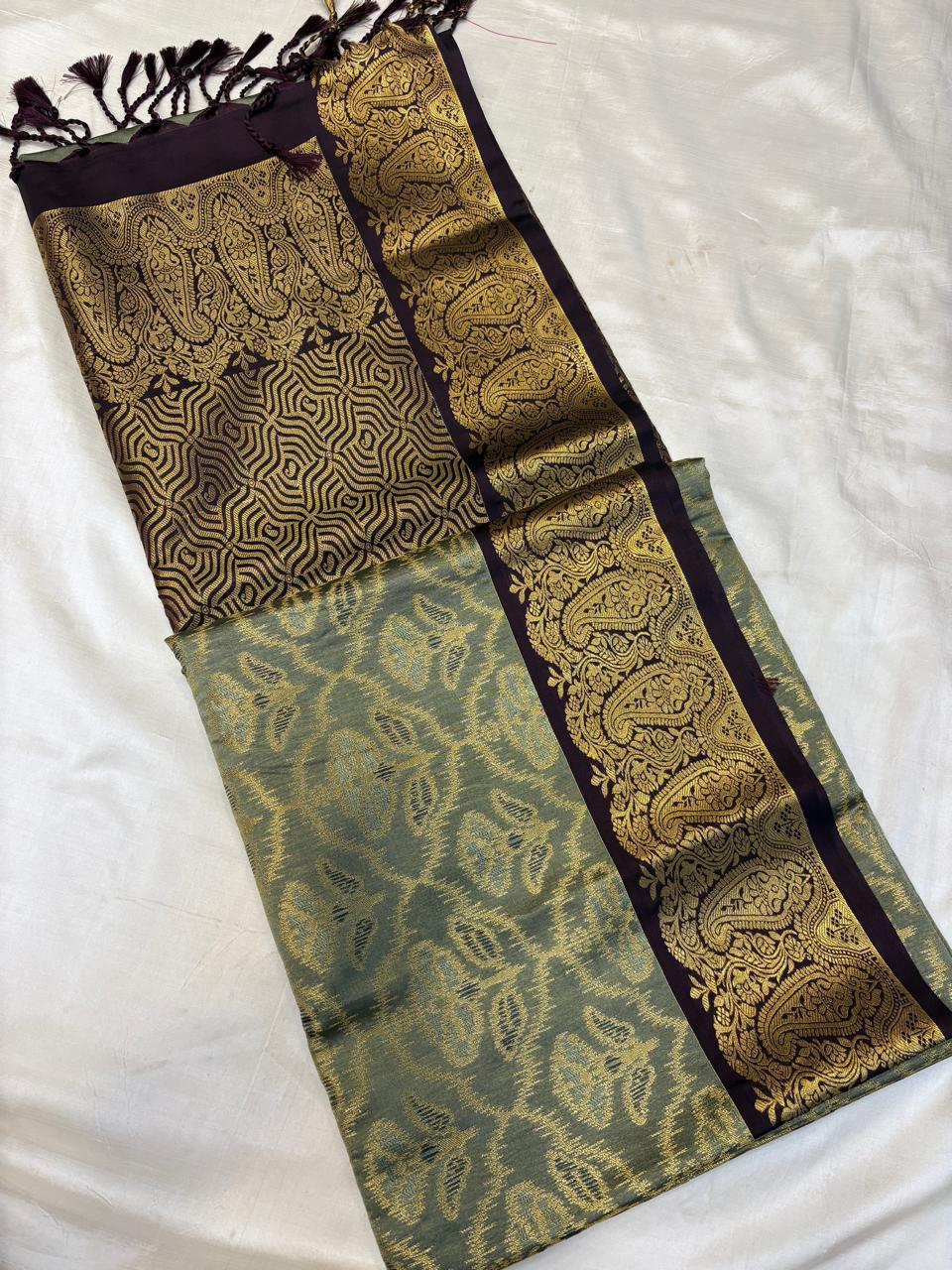 Brocade soft silk