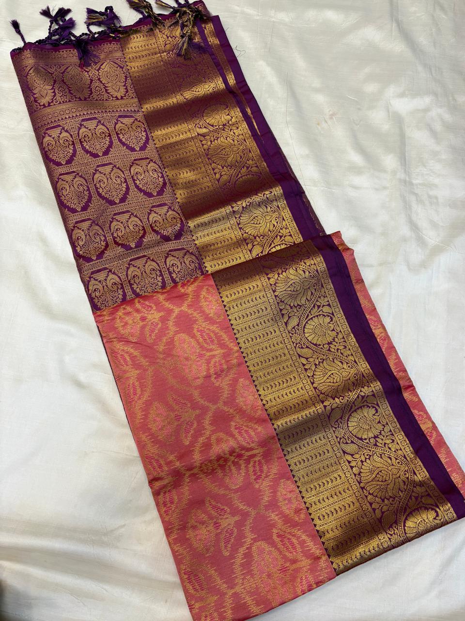 Brocade soft silk