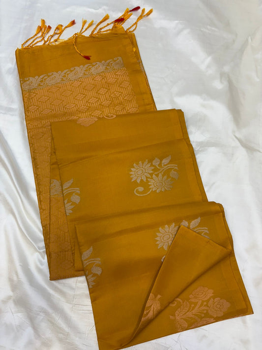 Uppada silk Self shade