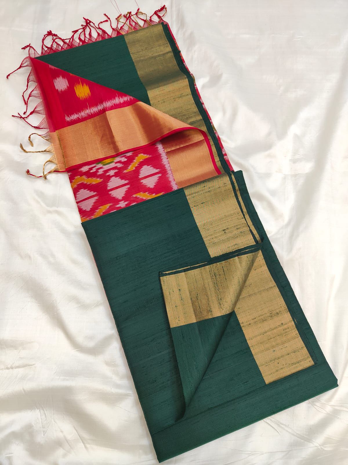 Shristi Ikkat Raw Silk
