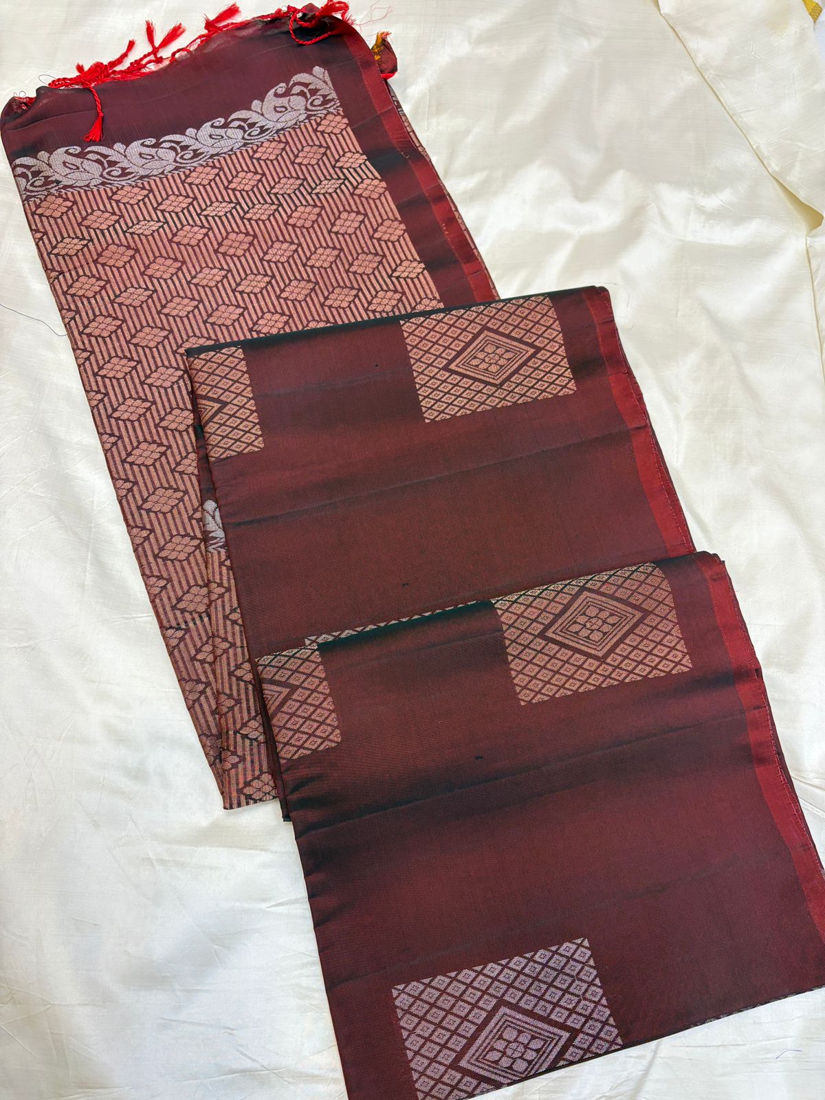 Uppada silk Self shade