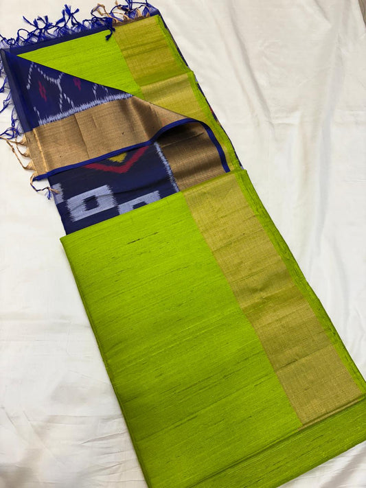 Shristi Ikkat Raw Silk