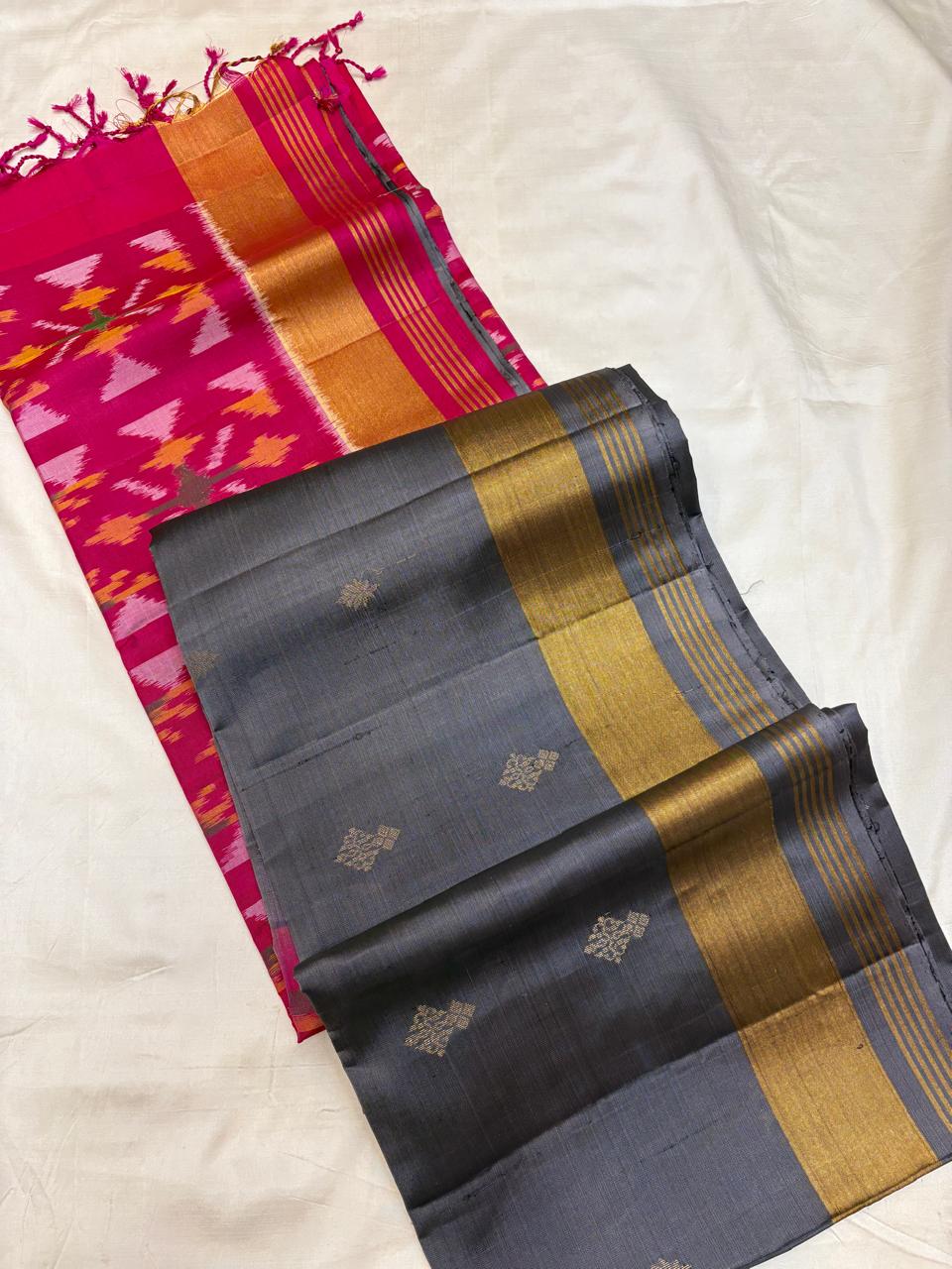 Soft Silk Ikkat