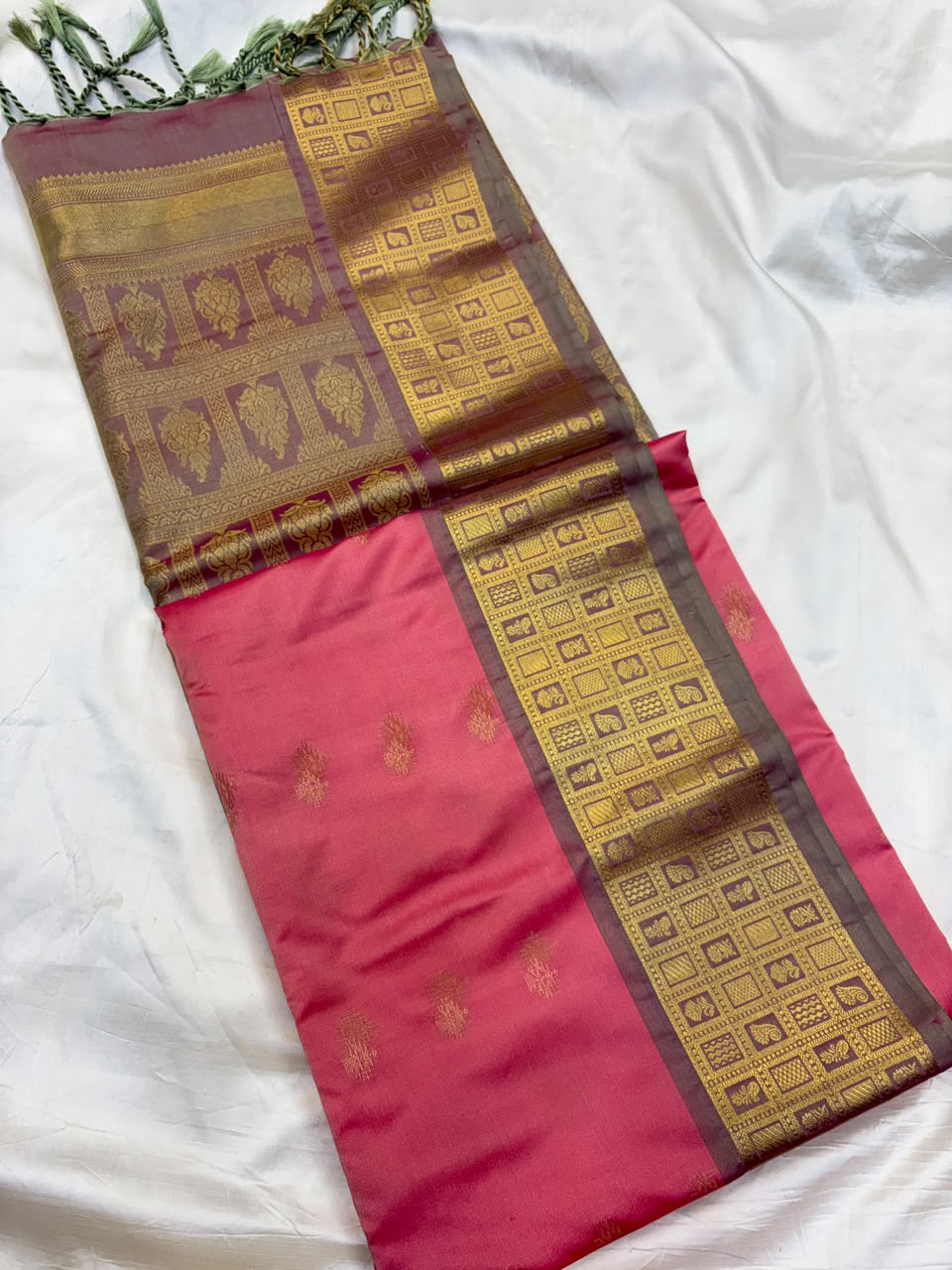 Kanchi semi soft silk