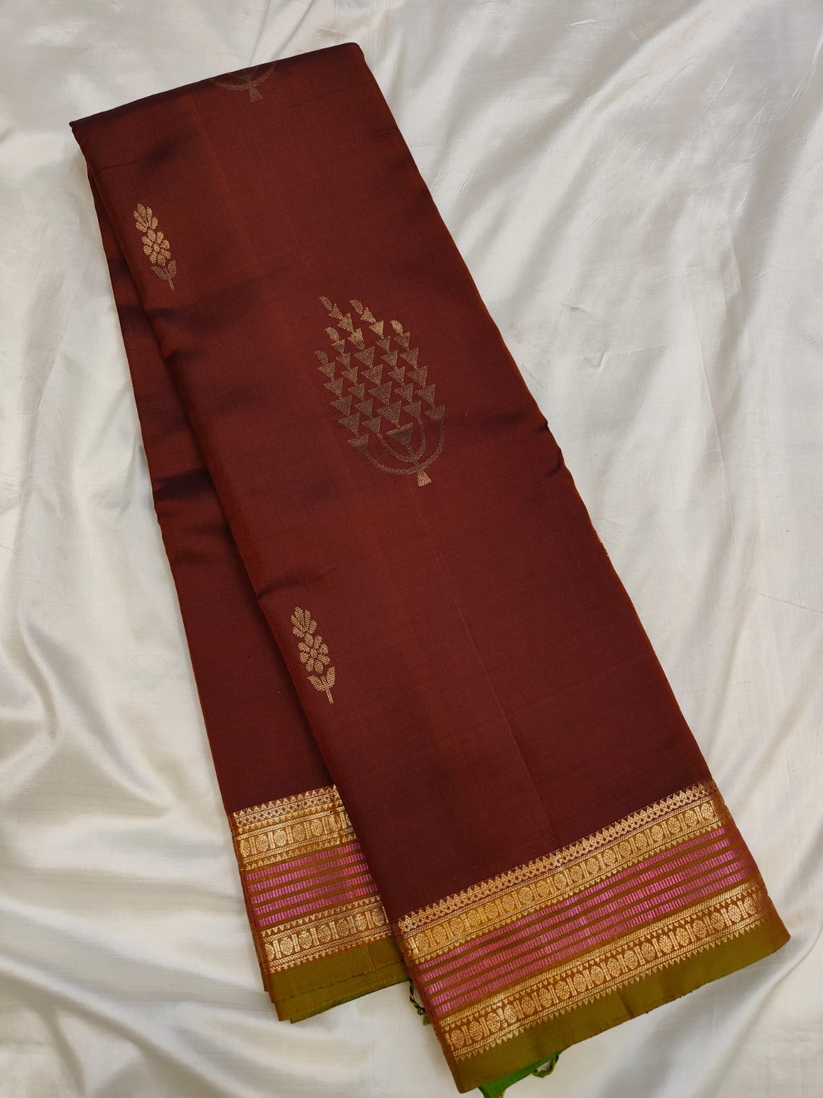 Kanchi border soft silk