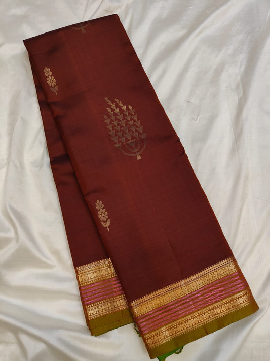 Kanchi border soft silk