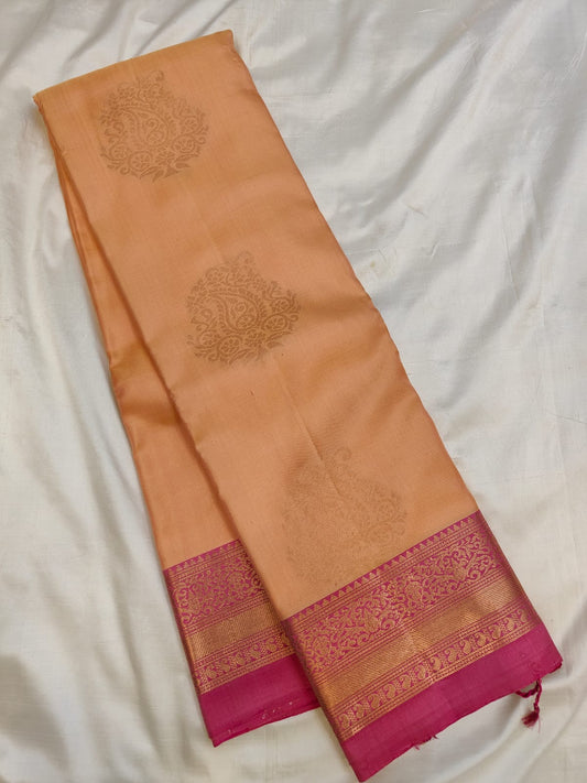 Kanchi border soft silk