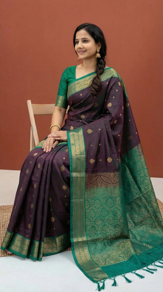 Kanchi Border Soft Silk